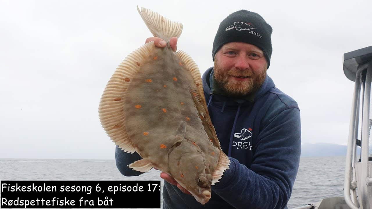 Fiskeskolen sesong 6, episode 17_ Rødspettefiske fra båt