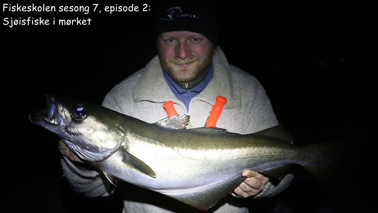 Fiskeskolen sesong 7, episode 2_ Sjøisfiske i mørket