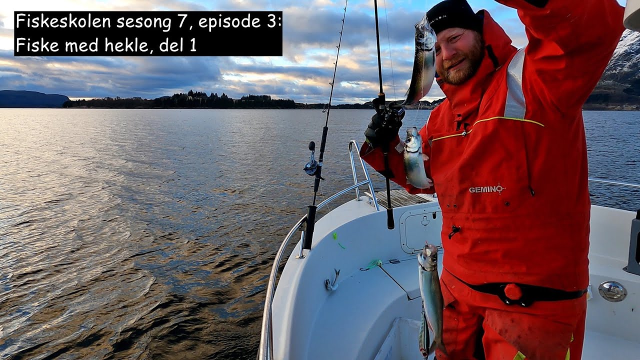 Fiskeskolen sesong 7, episode 3_ Fiske med hekle, del 1