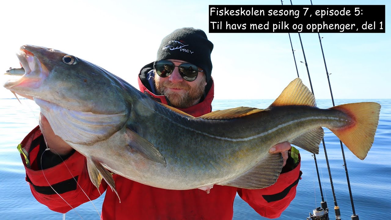 Fiskeskolen sesong 7, episode 5_ Til havs med pilk og opphenger, del 1